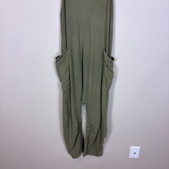 Free People Movement Green Sleeveless Athletic Jumpsuit Size Small - Picture 6 of 9